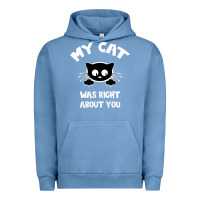 My Cat Was Right About You Urban Hoodie | Teevron