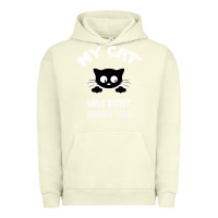Pigment Pistachio My Cat Was Right About You Urban Hoodie - Bettercallsaul