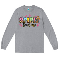 Heather Grey spirit lead me Long Sleeve Tee - Artiststas