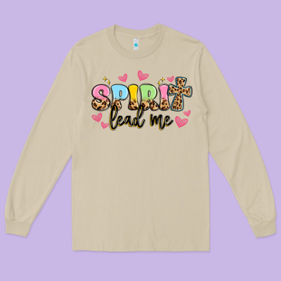 Spirit Lead Me Long Sleeve Tee Designed By Artiststas