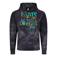 Cloud Black boots and bling its a cowgirl thing Vintage Hoodie - texasbilliewilder