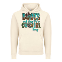 Vintage Artic boots and bling its a cowgirl thing Vintage Hoodie - texasbilliewilder