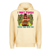 Pina Colada i want tequila little time with you Premium Hoodie - LillyAllenDesigns