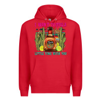 Red i want tequila little time with you Premium Hoodie - LillyAllenDesigns