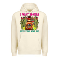 Sandshell i want tequila little time with you Premium Hoodie - LillyAllenDesigns