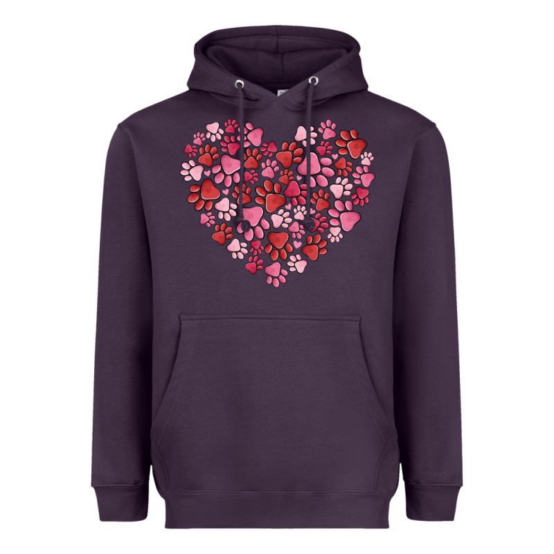 Dog Valentine Heavyweight Hoodie by MaliasSmallBusiness | Teevron