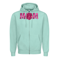Seafoam breast cancer mom sunflower Zipper Hoodie - AdoDesignShop