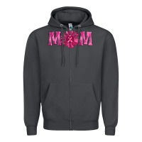 Smoke breast cancer mom sunflower Zipper Hoodie - AdoDesignShop