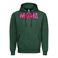 Sports Green breast cancer mom sunflower Zipper Hoodie - AdoDesignShop