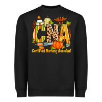 Black fall cna certified nursing assistant Heavyweight Sweatshirt - Zillion Design Studio