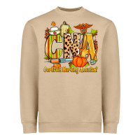 Mushroom fall cna certified nursing assistant Heavyweight Sweatshirt - Zillion Design Studio