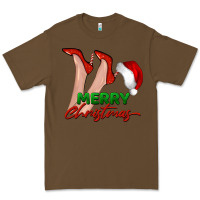 Cacao merry Christmas heels Premium Tee - BarkalooDesign