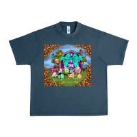 Midnight Navy Farm animal easter tumbler Easter Day Urban Heavy Tee - Neo Western