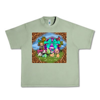 Oil Green Farm animal easter tumbler Easter Day Urban Heavy Tee - Neo Western