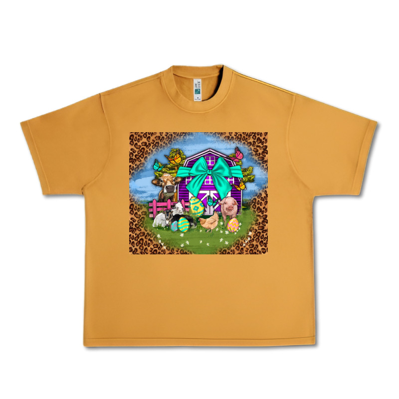 Farm Animal Easter Tumbler Easter Day Urban Heavy Tee by Neo Western | Teevron