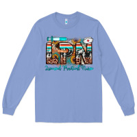 Colony Blue lpn licensed practical nurse Long Sleeve Tee - JahusDesignShop