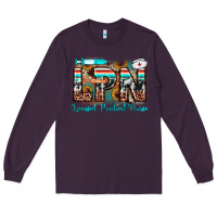Plum lpn licensed practical nurse Long Sleeve Tee - JahusDesignShop