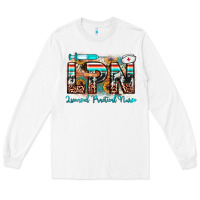 White lpn licensed practical nurse Long Sleeve Tee - JahusDesignShop