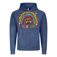 Vintage Denim bus driver Vintage Hoodie - texasbilliewilder
