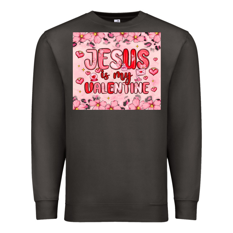 Jesus Is My Valentine Premium Sweatshirt by MaliasSmallBusiness | Teevron