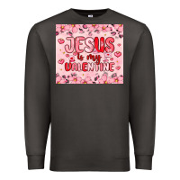 Smoke jesus is my valentine Premium Sweatshirt - MaliasSmallBusiness
