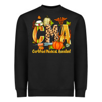 Black fall cma certified medical assistant Heavyweight Sweatshirt - Zillion Design Studio