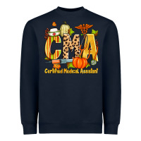 Navy fall cma certified medical assistant Heavyweight Sweatshirt - Zillion Design Studio