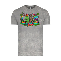 Cloud Rock living on lake time Vintage Tee - Zillion Design Studio