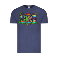 Vintage Denim living on lake time Vintage Tee - Zillion Design Studio