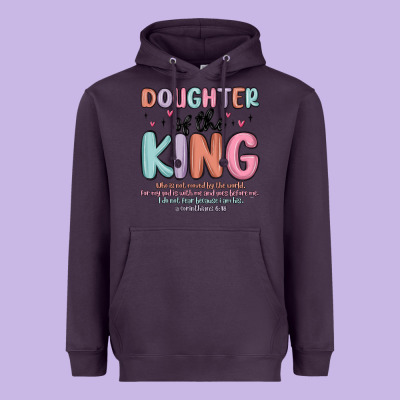 Doughter Of The King Malia Heavyweight Hoodie Designed By Maliassmallbusiness
