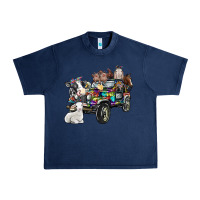 Navy farm life Urban Heavy Tee - SublimationCraftShop
