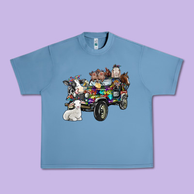 Farm Life Urban Heavy Tee Designed By Sublimationcraftshop