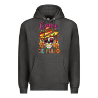 Charcoal Heather cinco de mayo Premium Hoodie - LillyAllenDesigns