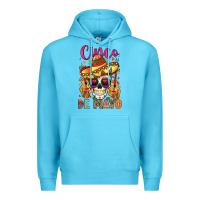 Ocean Blue cinco de mayo Premium Hoodie - LillyAllenDesigns