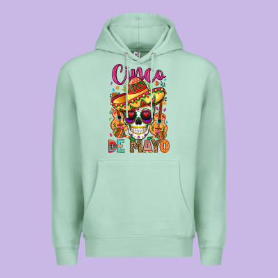 Cinco De Mayo Premium Hoodie Designed By Lillyallendesigns