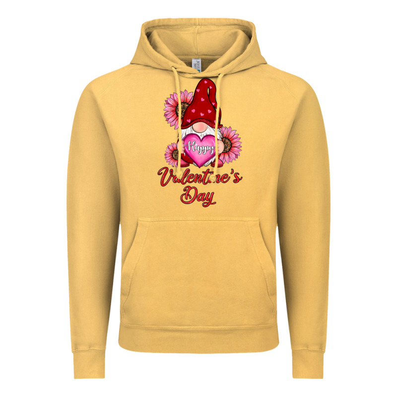Happy Valentine's Day Gnomes With Sunflower Vintage Hoodie by RanaPortraitStore | Teevron