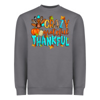 Storm crazy grateful thankful Heavyweight Sweatshirt - Zillion Design Studio
