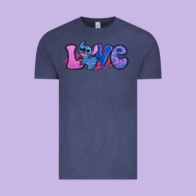 Love Stitch Vintage Tee Designed By Zillion Design Studio