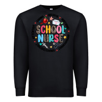 Black school nurse Premium Sweatshirt - MaliasSmallBusiness