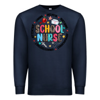 Navy school nurse Premium Sweatshirt - MaliasSmallBusiness