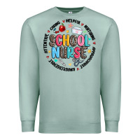 Seafoam school nurse Premium Sweatshirt - MaliasSmallBusiness