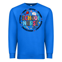 True Royal school nurse Premium Sweatshirt - MaliasSmallBusiness
