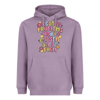 Lavender i got 99 problems and i caused all of them Heavyweight Hoodie - MaliasSmallBusiness