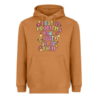 Meerkat i got 99 problems and i caused all of them Heavyweight Hoodie - MaliasSmallBusiness