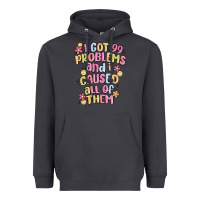 Smoke i got 99 problems and i caused all of them Heavyweight Hoodie - MaliasSmallBusiness