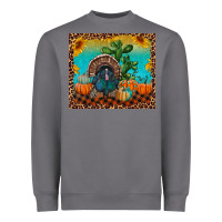 Storm turkey and pumpkins Heavyweight Sweatshirt - RanaPortraitStore