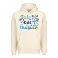 Sandshell baby it's cold outside Premium Hoodie - AdoDesignShop