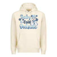 Tofu baby it's cold outside Premium Hoodie - AdoDesignShop