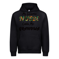 Black My Favorite Nurse Calls Me Grandma Urban Hoodie - Bettercallsaul