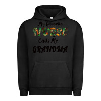 Pigment Black My Favorite Nurse Calls Me Grandma Urban Hoodie - Bettercallsaul